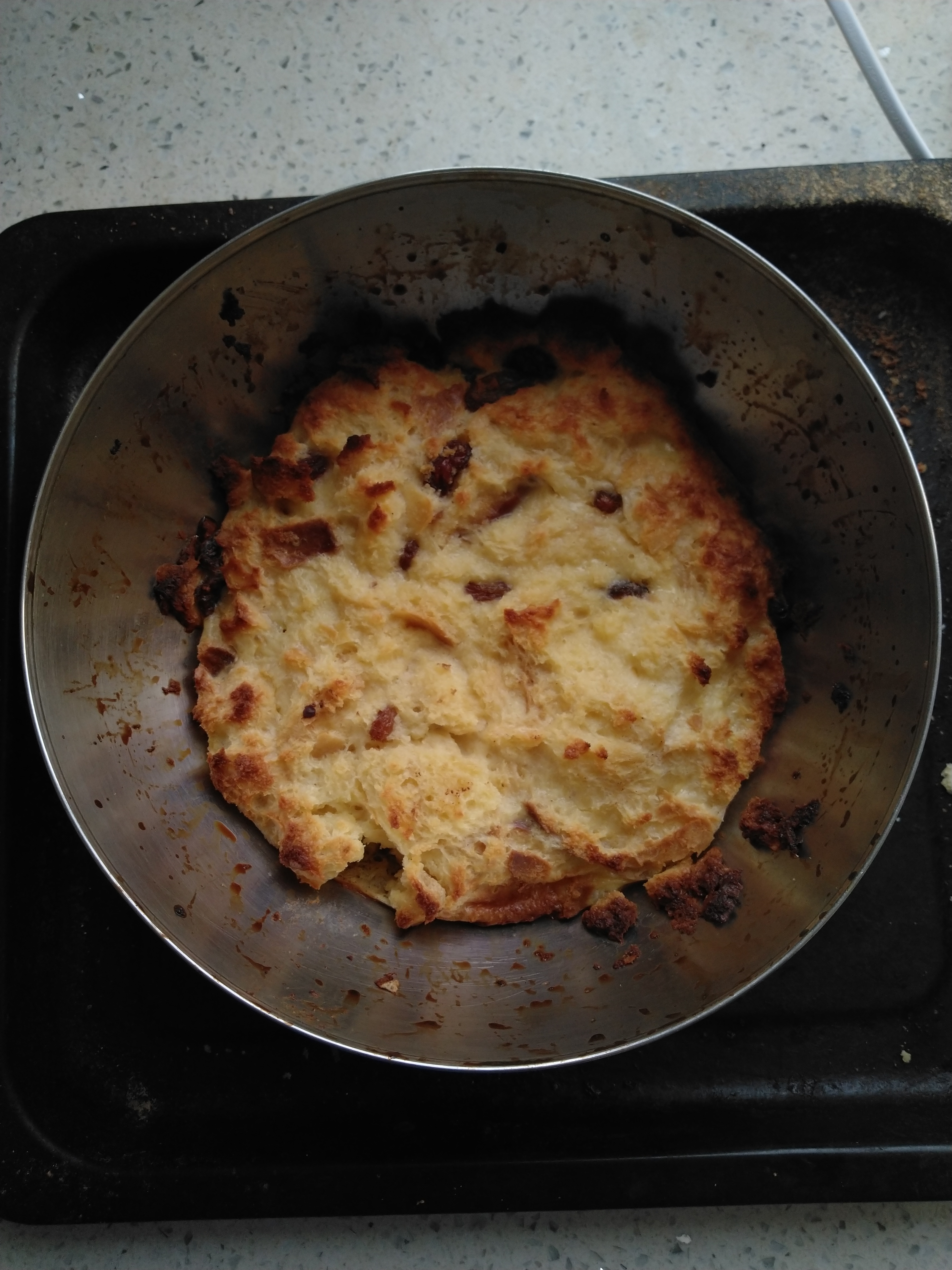 浓郁奶香的面包布丁
